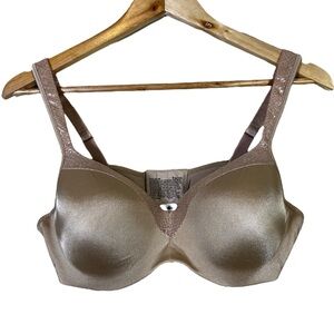 Playtex Bra Womens 40B Beige 18 Hour Lift Wireless Full Coverage Comfort Support